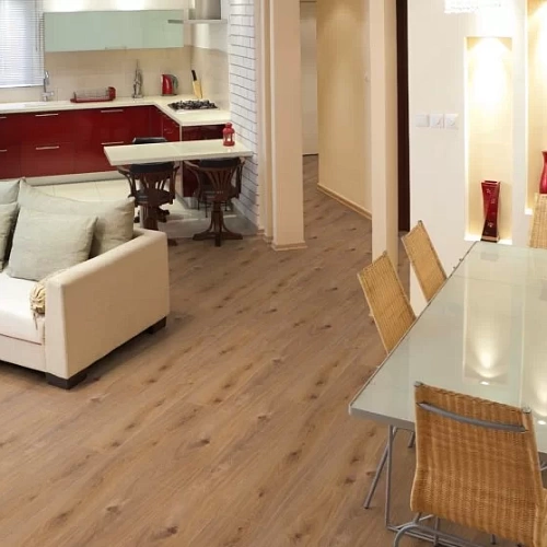 ДУБ ПРЕСТИЖ СВЕТЛЫЙ ЛАМИНАТ  KRONOTEX  EXQUISIT ламинат для пола